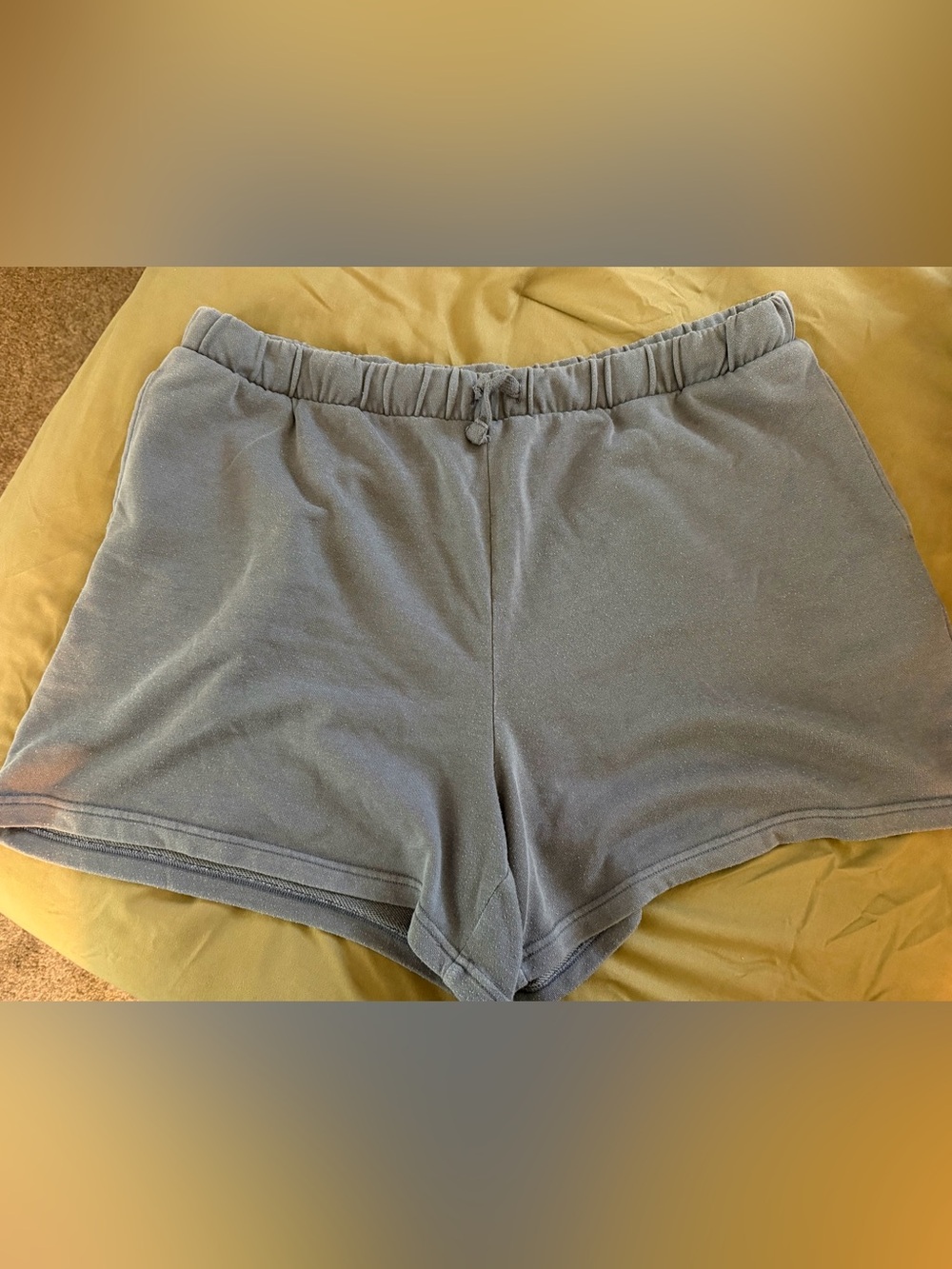 Terra & Sky Gray Elastic-Waist Athletic Shorts